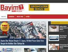 Tablet Screenshot of bayimolurmusundergisi.com